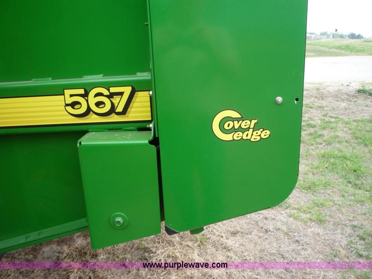 image for item 2950 2005 John Deere 567 round baler