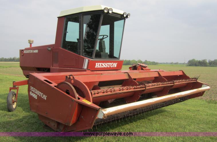 image for item 3709 Hesston 6450 swather