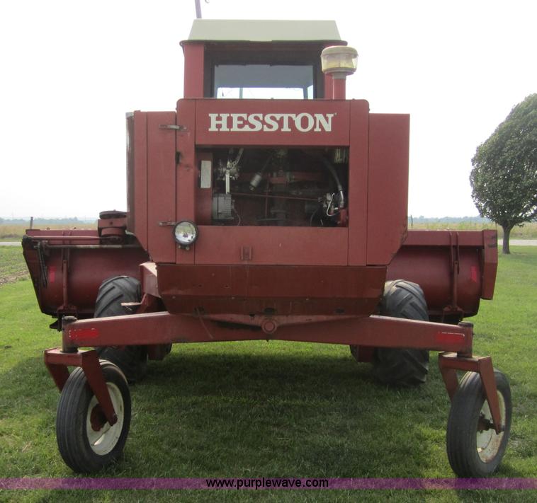 image for item 3709 Hesston 6450 swather