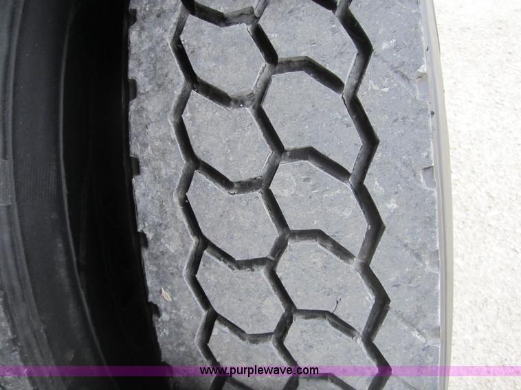 image for item 3885 1993 Peterbuilt 379 extended hood semi truck