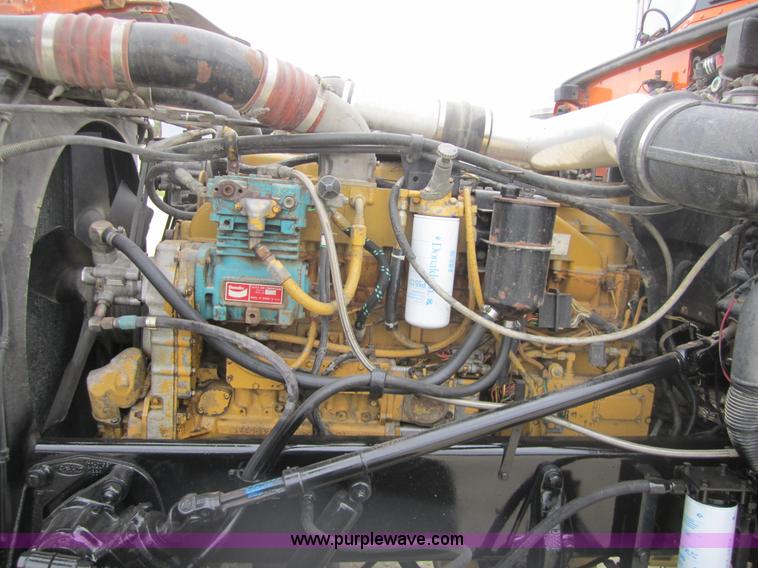 image for item 3885 1993 Peterbuilt 379 extended hood semi truck