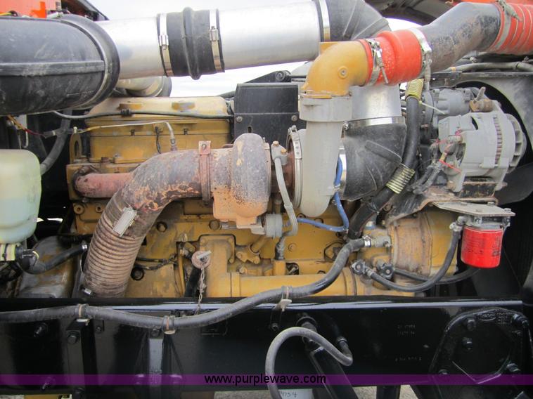 image for item 3885 1993 Peterbuilt 379 extended hood semi truck