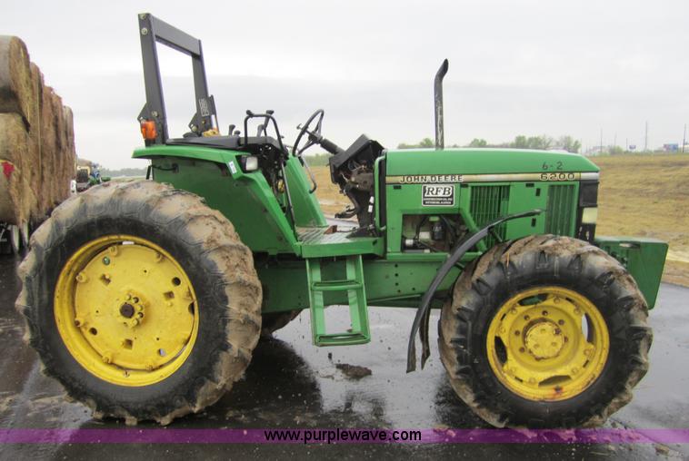 image for item 4387 1993 John Deere 6200 MFWD tractor