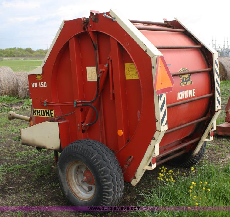 image for item 4717 Krone KR150 round baler
