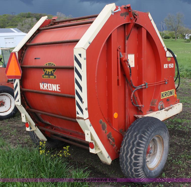 image for item 4717 Krone KR150 round baler