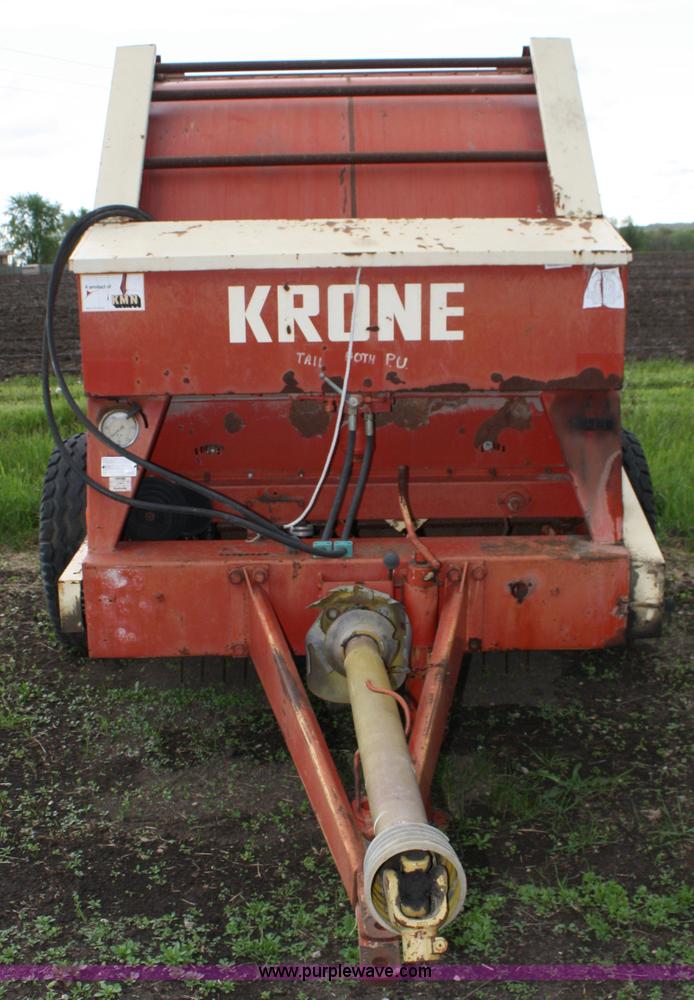 image for item 4717 Krone KR150 round baler