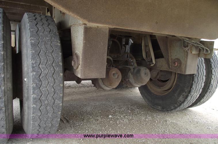 image for item 5378 1997 Wilson 50' double decker aluminum hog/stock trailer