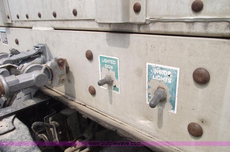 image for item 5378 1997 Wilson 50' double decker aluminum hog/stock trailer