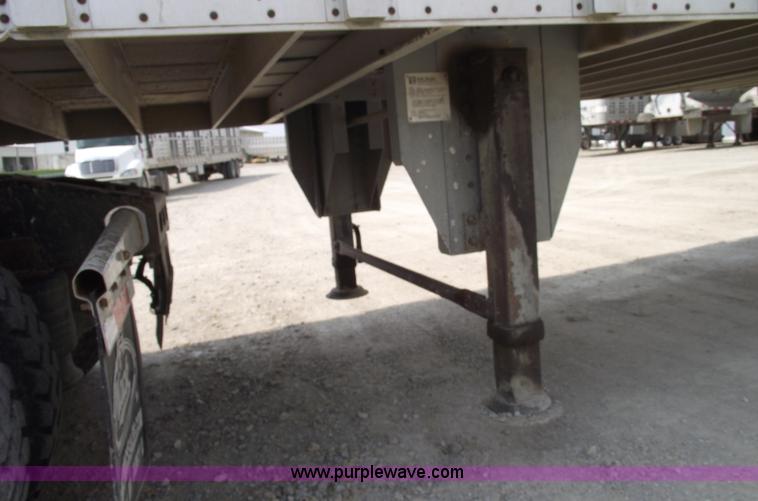 image for item 5380 1996 Wilson double deck aluminum hog/stock trailer