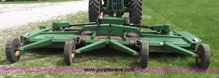 image for item 5442 John Deere 1508 15' bat wing rotary mower