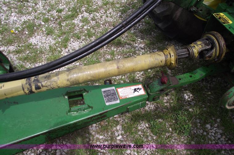 image for item 5442 John Deere 1508 15' bat wing rotary mower