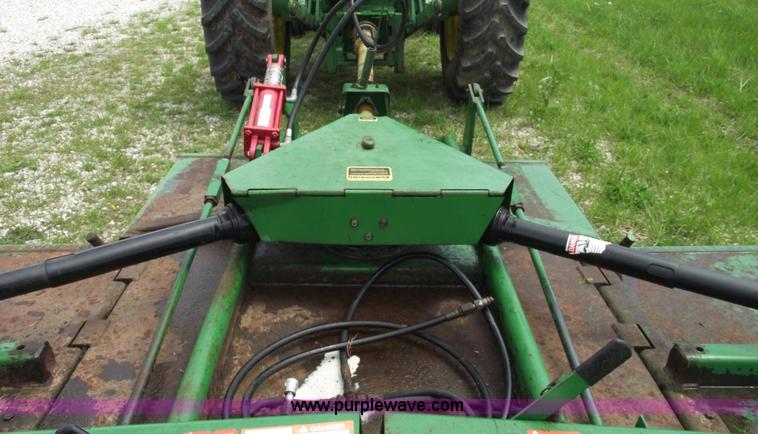 image for item 5442 John Deere 1508 15' bat wing rotary mower