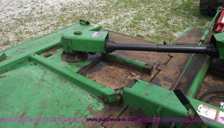 image for item 5442 John Deere 1508 15' bat wing rotary mower