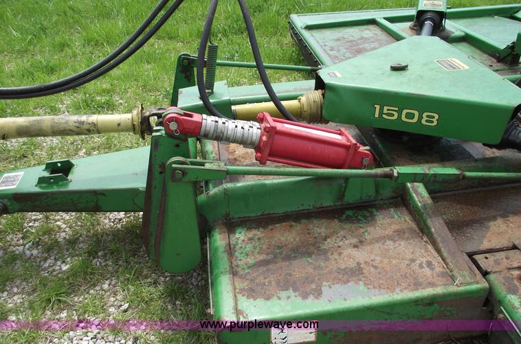 image for item 5442 John Deere 1508 15' bat wing rotary mower
