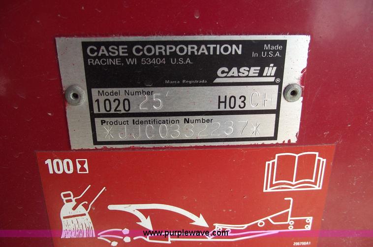 image for item 5545 2003 Case IH 1020 25' flex head