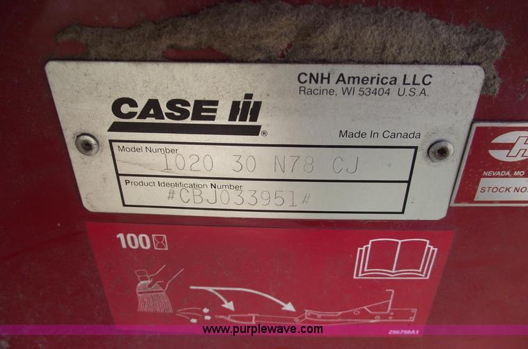 image for item 5547 2007 Case IH 1020 30' flex head