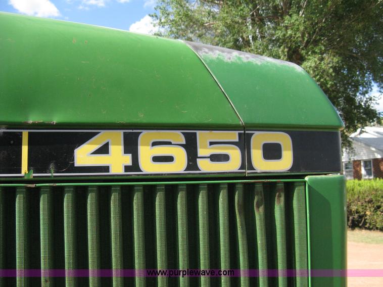 image for item 8058 1984 John Deere 4650 tractor
