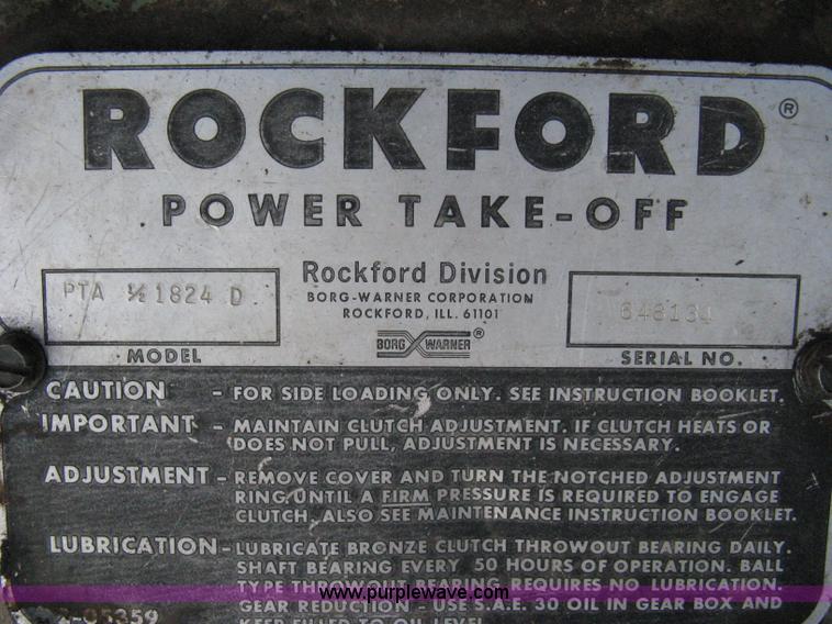 image for item 8059 Forage tub grinder