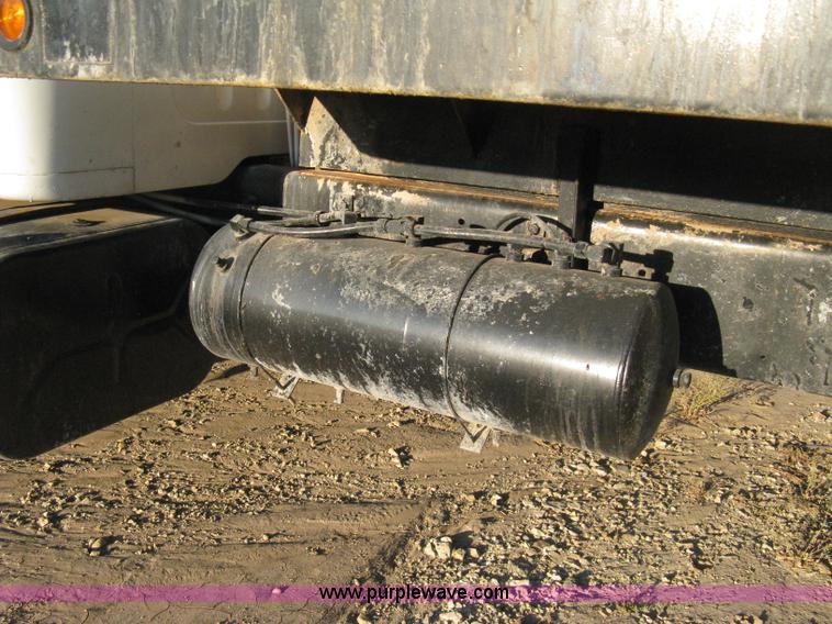 image for item 8060 1987 International S1955 flatbed tender truck