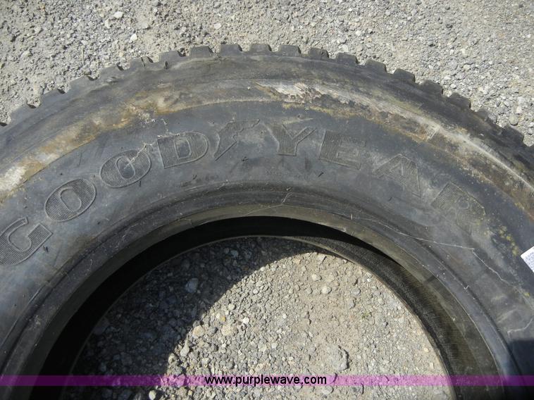 image for item 2130 Goodyear G177 11R22.5 tire