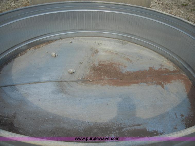 image for item 2378 Galvanized round stock tank
