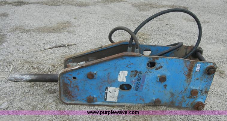 image for item 2386 Okada 304B hydraulic breaker