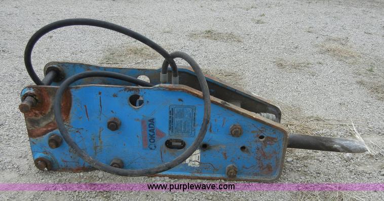 image for item 2386 Okada 304B hydraulic breaker