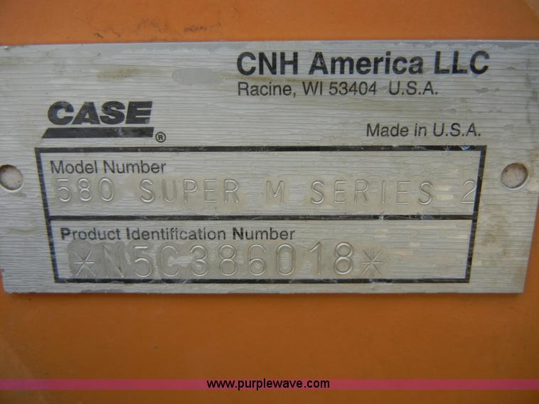 image for item 2396 2005 Case 580 Super M backhoe