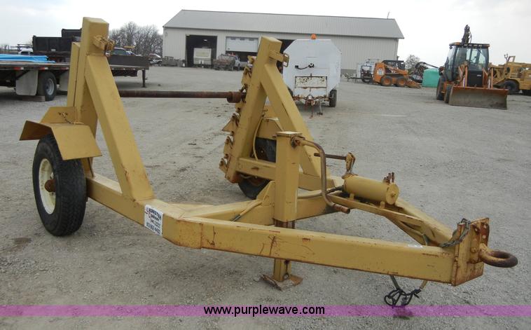 image for item 2400 Shop built reel trailer