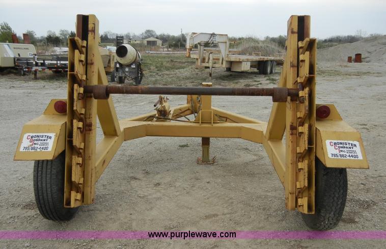 image for item 2400 Shop built reel trailer