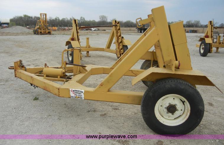 image for item 2400 Shop built reel trailer