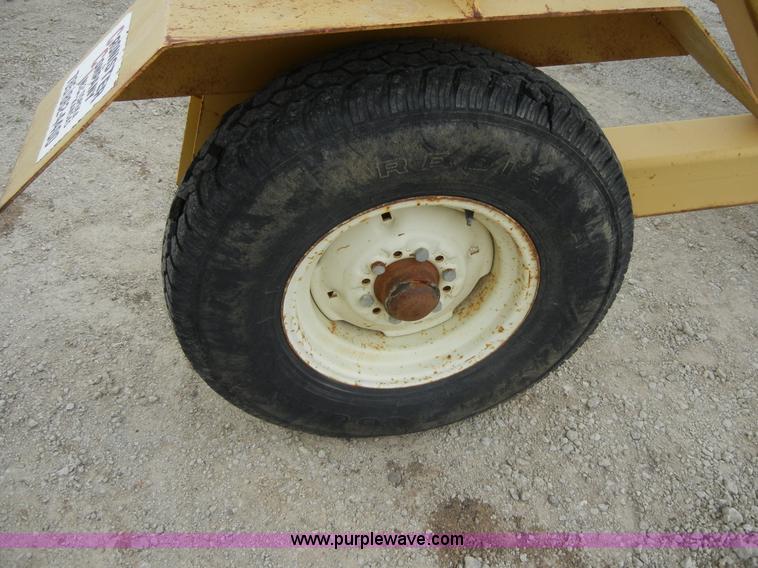 image for item 2400 Shop built reel trailer