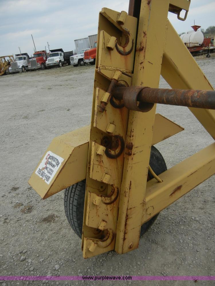 image for item 2400 Shop built reel trailer