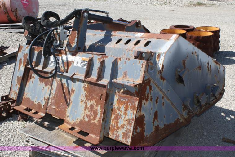 image for item 4739 Bobcat landscape rake/rock picker