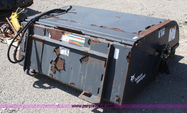 image for item 4740 Bobcat sweeper skid steer attachment