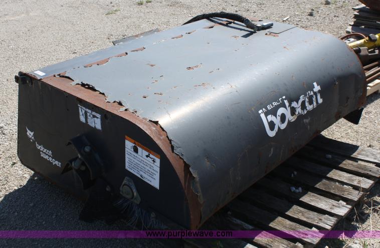 image for item 4740 Bobcat sweeper skid steer attachment