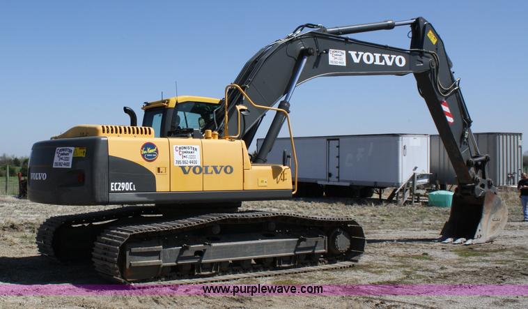 image for item 4884 2007 Volvo EC290CL excavator