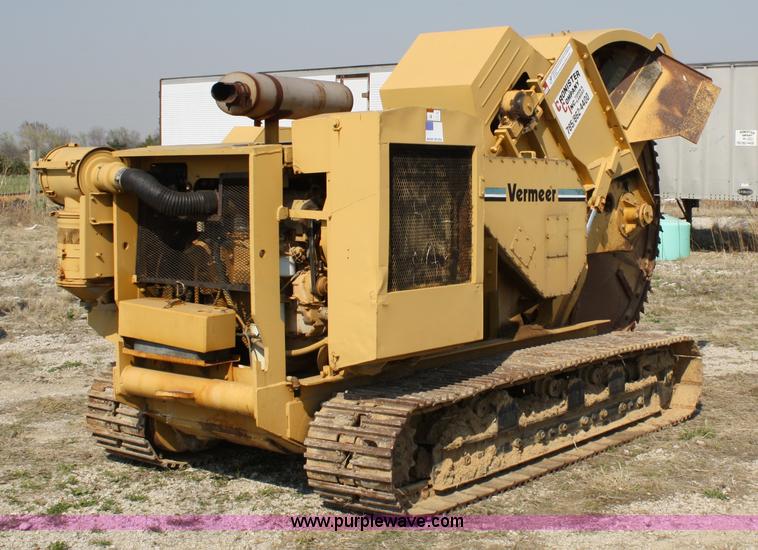 image for item 4891 1990 Vermeer T600D rock saw