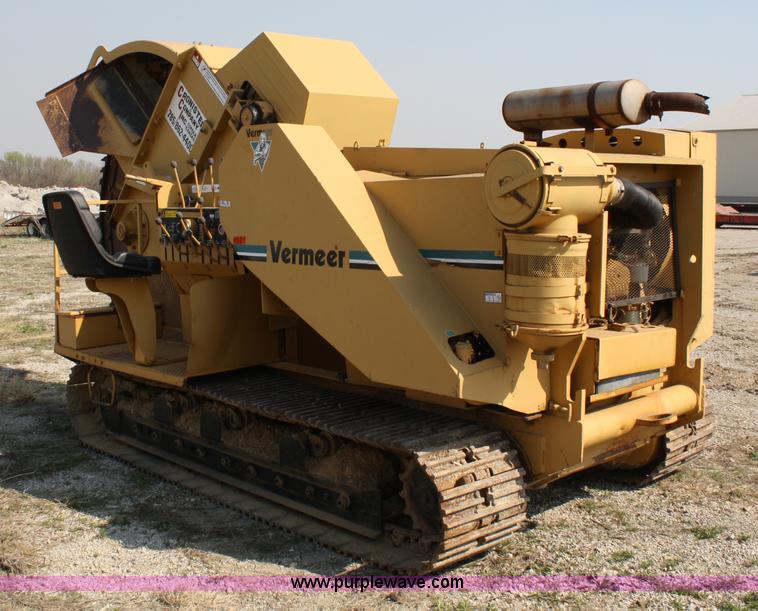 image for item 4891 1990 Vermeer T600D rock saw