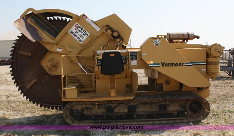 image for item 4891 1990 Vermeer T600D rock saw