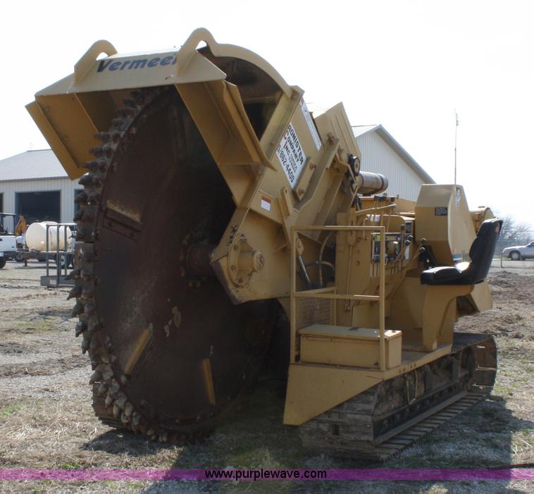 image for item 4891 1990 Vermeer T600D rock saw