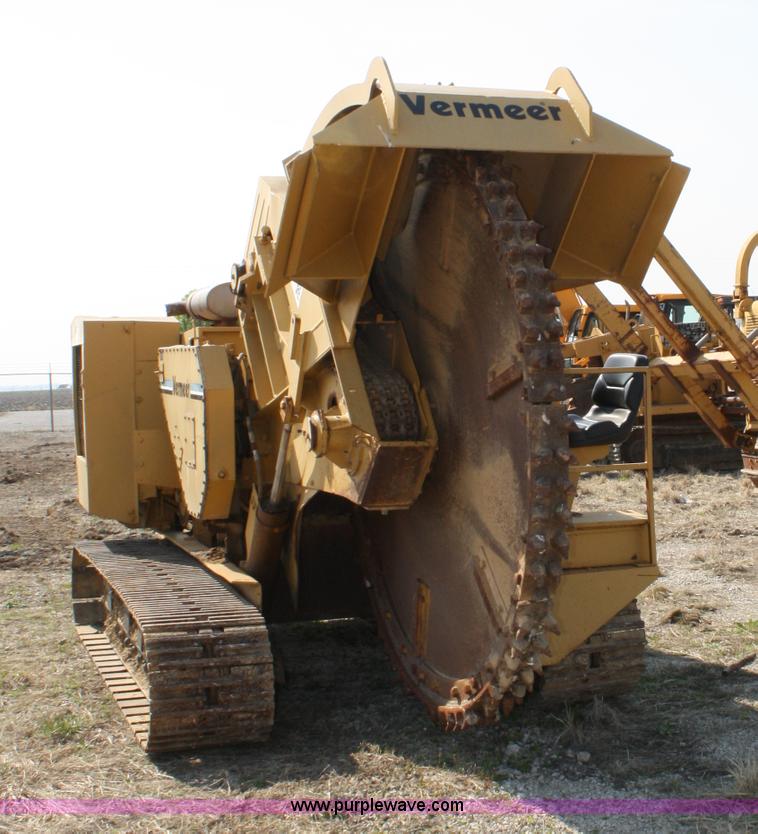 image for item 4891 1990 Vermeer T600D rock saw