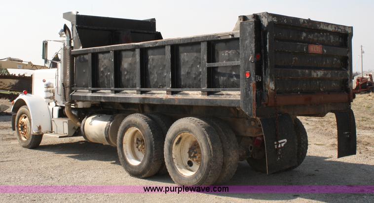 image for item 4892 1979 Peterbilt 359 dump truck