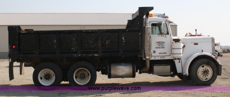 image for item 4892 1979 Peterbilt 359 dump truck