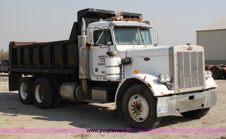 image for item 4892 1979 Peterbilt 359 dump truck