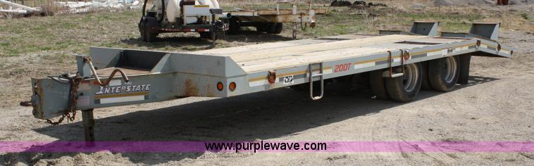 image for item 4897 1997 Interstate equipment trailer
