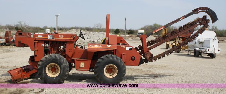 image for item 4898 Ditch Witch 6510 trencher