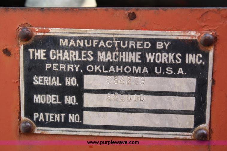 image for item 4898 Ditch Witch 6510 trencher