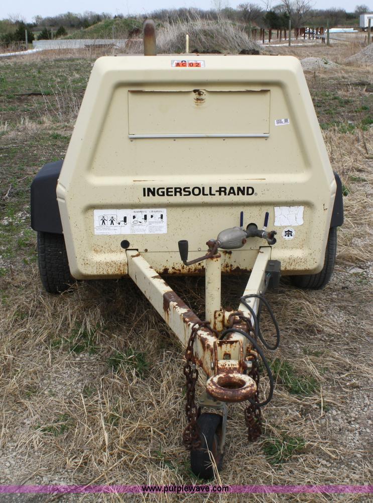 image for item 4900 1996 Ingersoll Rand P185WJD air compressor