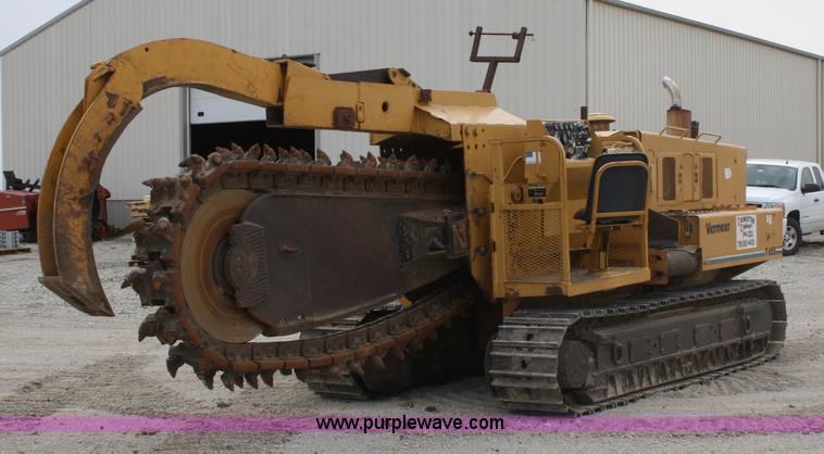 image for item 4901 1991 Vermeer T655 trencher